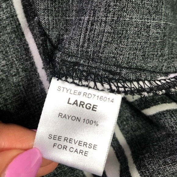 Most Collection Striped Cold-Shoulder Mini Dress - Picture 4 of 5